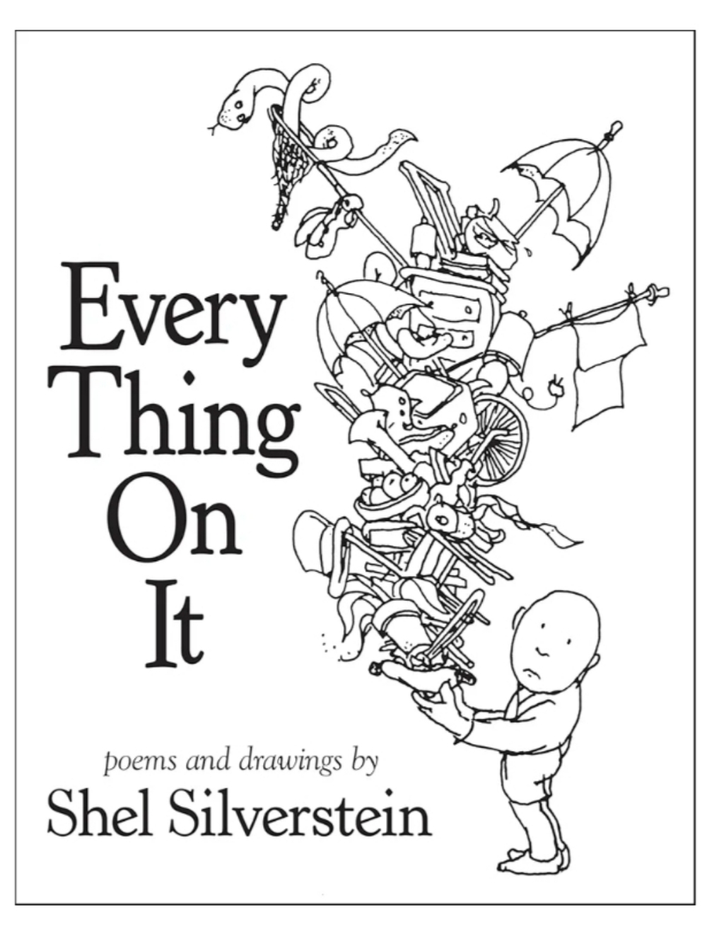 Every Thing On It by Shel Silverstein, Like New Poetry Collection
